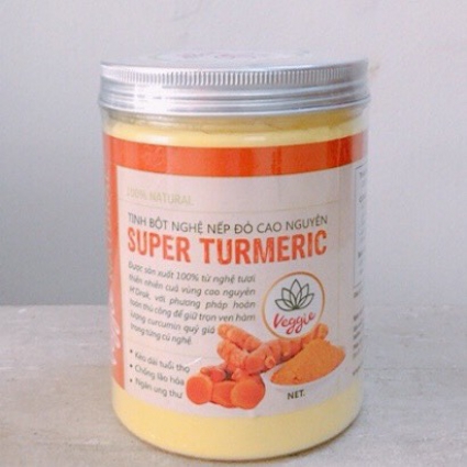 Tinh bột nghệ nếp đỏ cao nguyên 320gr